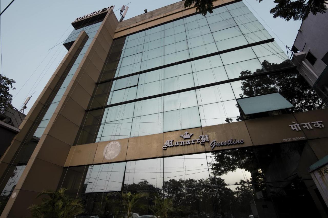 Hotel Monarch Guestline In Midc Rabale, Navi Mumbai Exteriör bild